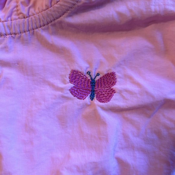 Just One You by Carter’s Lined Hoodie WindBreaker Jacket Newborn Girl EUC Zip Up - Picture 4 of 11